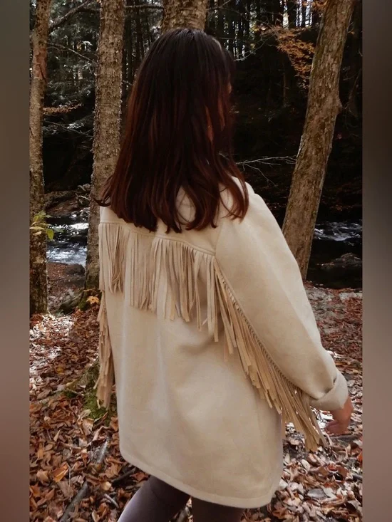 SHOW ME YOUR MUMU SIERRA FRINGE JACKET - Picture 10 of 16